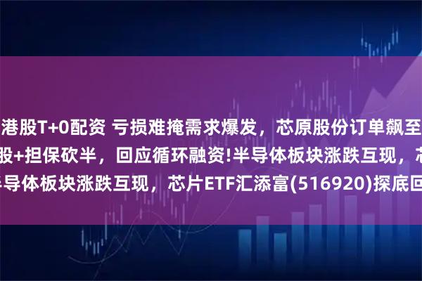 港股T+0配资 亏损难掩需求爆发，芯原股份订单飙至151亿!英伟达15亿入股+担保砍半，回应循环融资!半导体板块涨跌互现，芯片ETF汇添富(516920)探底回升